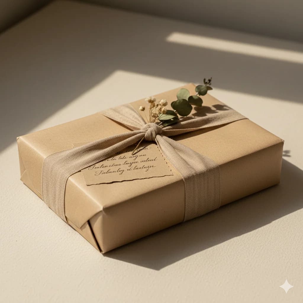 Regalo artesanal envuelto - Obsequio único y significativo
